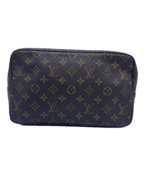 LOUIS VUITTON（ルイ ヴィトン）LOUIS VUITTON (ルイ ヴィトン) LOUIS VUITTON　トゥルース・トワレット28　セカンドバッグ ブラウンの古着・服飾アイテム
