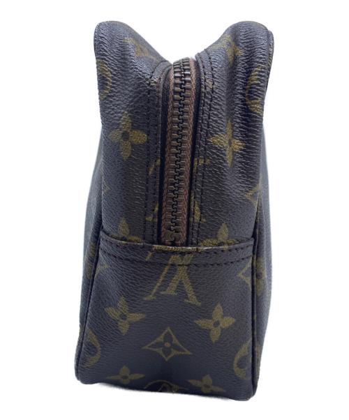 LOUIS VUITTON（ルイ ヴィトン）LOUIS VUITTON (ルイ ヴィトン) LOUIS VUITTON　トゥルース・トワレット28　セカンドバッグ ブラウンの古着・服飾アイテム
