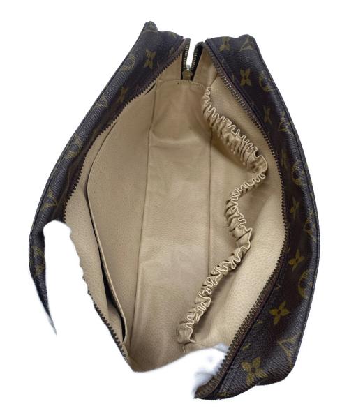 LOUIS VUITTON（ルイ ヴィトン）LOUIS VUITTON (ルイ ヴィトン) LOUIS VUITTON　トゥルース・トワレット28　セカンドバッグ ブラウンの古着・服飾アイテム