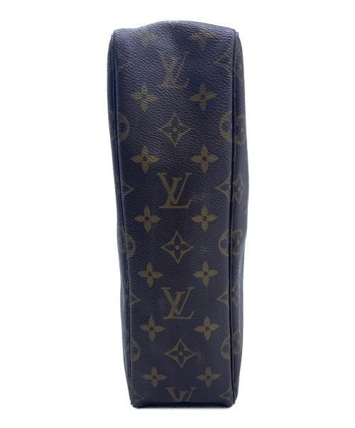 LOUIS VUITTON（ルイ ヴィトン）LOUIS VUITTON (ルイ ヴィトン) LOUIS VUITTON　トゥルース・トワレット28　セカンドバッグ ブラウンの古着・服飾アイテム