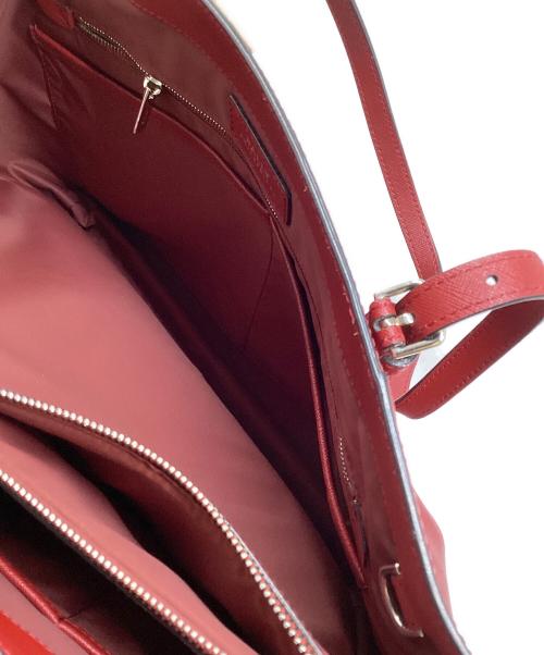 BALLY（バリー）BALLY (バリー) トートバッグ レッドの古着・服飾アイテム