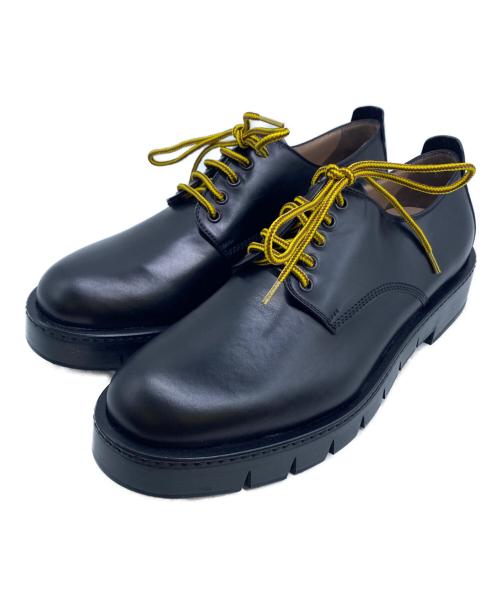 Salvatore Ferragamo（サルヴァトーレ フェラガモ）Salvatore Ferragamo (サルヴァトーレ フェラガモ) Salvatore Ferragamo　レースアップレザーシューズ ブラック サイズ:ＳＩＺＥ　9の古着・服飾アイテム