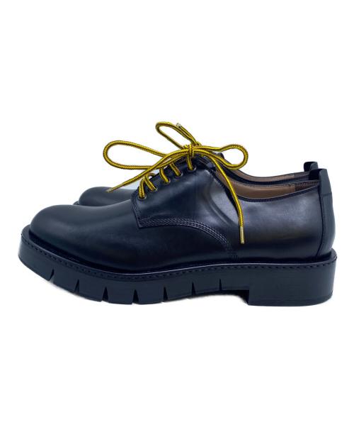 Salvatore Ferragamo（サルヴァトーレ フェラガモ）Salvatore Ferragamo (サルヴァトーレ フェラガモ) Salvatore Ferragamo　レースアップレザーシューズ ブラック サイズ:ＳＩＺＥ　9の古着・服飾アイテム