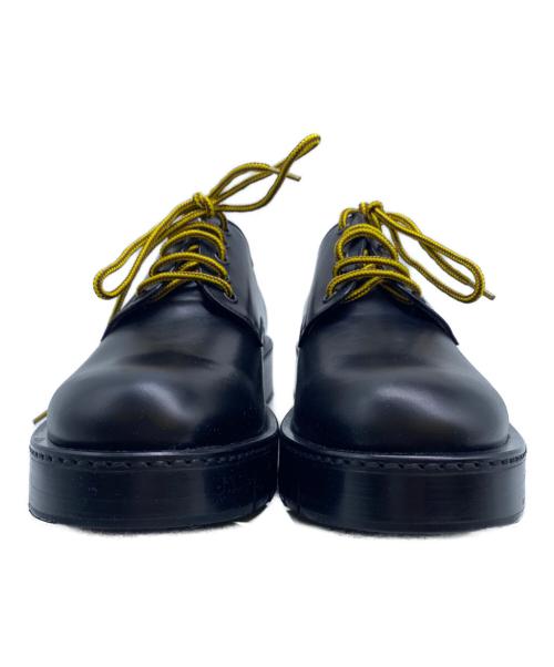 Salvatore Ferragamo（サルヴァトーレ フェラガモ）Salvatore Ferragamo (サルヴァトーレ フェラガモ) Salvatore Ferragamo　レースアップレザーシューズ ブラック サイズ:ＳＩＺＥ　9の古着・服飾アイテム