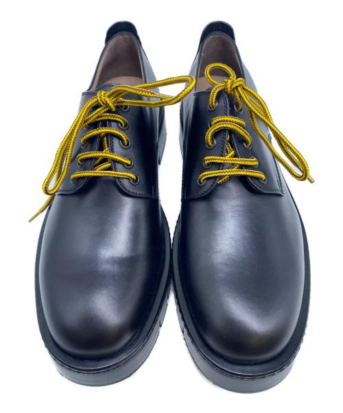 Salvatore Ferragamo（サルヴァトーレ フェラガモ）Salvatore Ferragamo (サルヴァトーレ フェラガモ) Salvatore Ferragamo　レースアップレザーシューズ ブラック サイズ:ＳＩＺＥ　9の古着・服飾アイテム