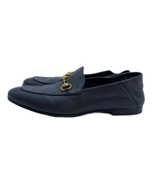 GUCCI（グッチ）GUCCI (グッチ) GUCCI　ブリクストン　ビットローファー ブラック サイズ:size 9の古着・服飾アイテム