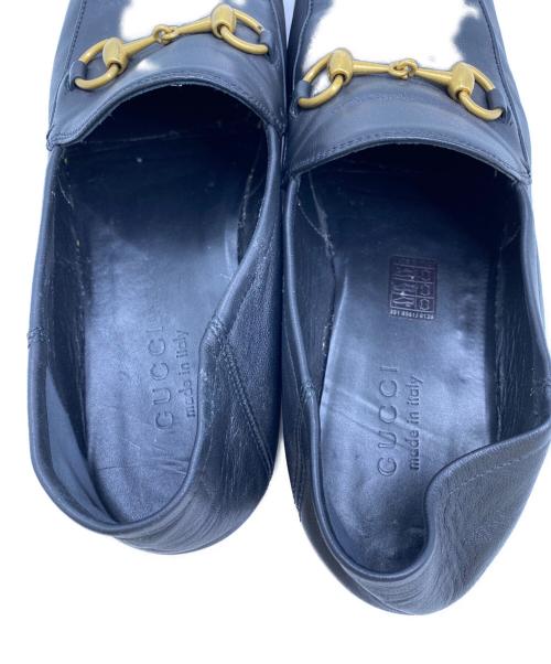 GUCCI（グッチ）GUCCI (グッチ) GUCCI　ブリクストン　ビットローファー ブラック サイズ:size 9の古着・服飾アイテム