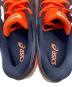 中古・古着 asics (アシックス) asics　ランニングシューズ ブラック×オレンジ サイズ:26.5：5000円