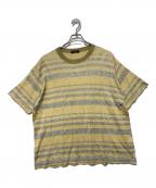 Christian Dior MONSIEURクリスチャンディオールムッシュ）の古着「半袖Tシャツ」｜イエロー×グレー