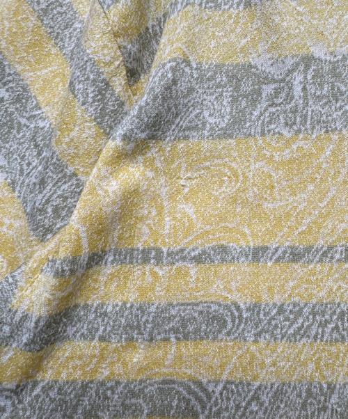 Christian Dior MONSIEUR（クリスチャンディオールムッシュ）Christian Dior MONSIEUR (クリスチャンディオールムッシュ) 半袖Tシャツ イエロー×グレー サイズ:Lの古着・服飾アイテム