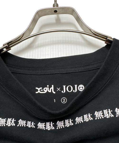 X-GIRL（エックスガール）X-girl (エックスガール) 半袖Tシャツ ブラック サイズ:2の古着・服飾アイテム