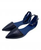 PROENZA SCHOULERプロエンザ スクーラー）の古着「Proenza Schouler　ストラップパンプス」｜ブラック