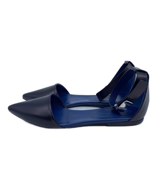 PROENZA SCHOULER（プロエンザ スクーラー）Proenza Schouler (プロエンザ スクーラー) Proenza Schouler　ストラップパンプス ブラック サイズ:SIZE　38.5の古着・服飾アイテム
