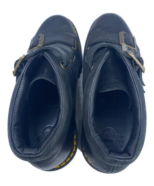 Dr.Martens（ドクターマーチン）Dr.Martens (ドクターマーチン) 3ストラップ厚底ブーツ ブラック サイズ:23㎝の古着・服飾アイテム