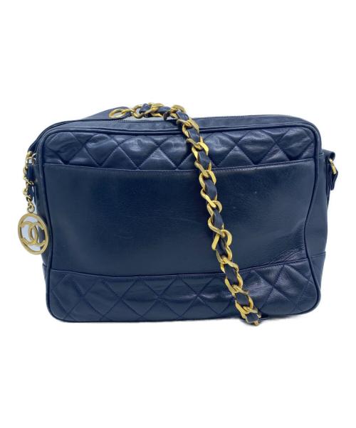 CHANEL（シャネル）CHANEL (シャネル) ココマークショルダーバッグ ブラックの古着・服飾アイテム