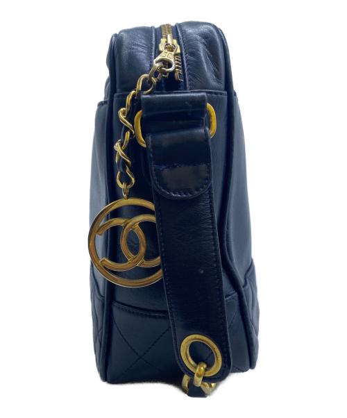 CHANEL（シャネル）CHANEL (シャネル) ココマークショルダーバッグ ブラックの古着・服飾アイテム