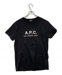 A.P.C.（アーペーセー）の古着「A.P.C.　半袖カットソー」｜ブラック