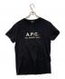 A.P.C.（アーペーセー）の古着「A.P.C.　半袖カットソー」｜ブラック