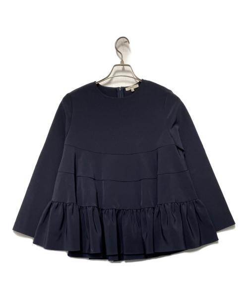YORI（ヨリ）yori (ヨリ) チュニック ネイビー サイズ:36の古着・服飾アイテム