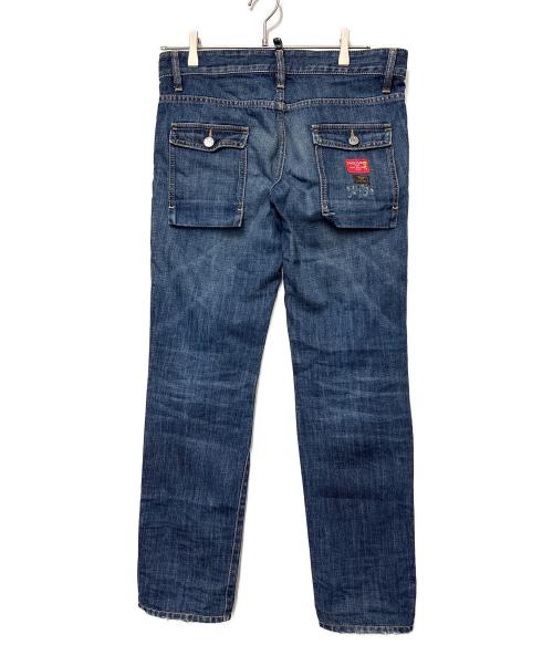 DSQUARED2（ディースクエアード）DSQUARED2 (ディースクエアード) デニムパンツ インディゴ サイズ:SIZE44の古着・服飾アイテム