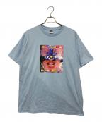 Hysteric Glamour×SUPREMEヒステリックグラマー×シュプリーム）の古着「半袖カットソー」｜ブルー