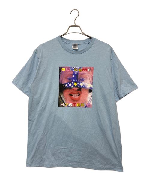 Hysteric Glamour（ヒステリックグラマー）Hysteric Glamour (ヒステリックグラマー) Supreme (シュプリーム) 半袖カットソー ブルー サイズ:Lの古着・服飾アイテム