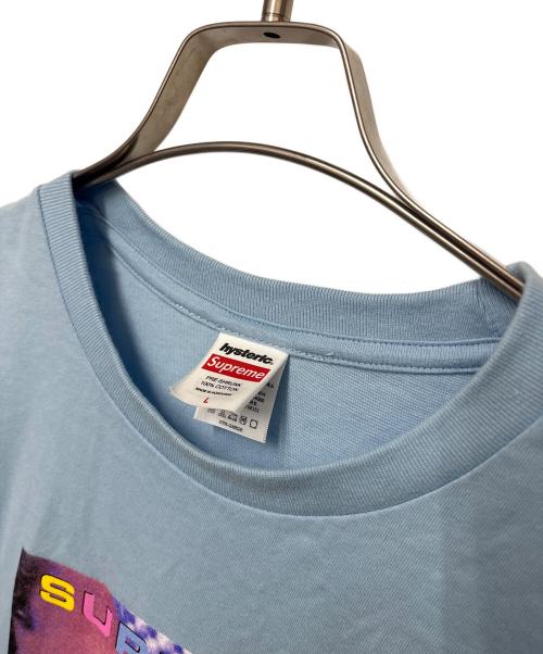 Hysteric Glamour（ヒステリックグラマー）Hysteric Glamour (ヒステリックグラマー) Supreme (シュプリーム) 半袖カットソー ブルー サイズ:Lの古着・服飾アイテム