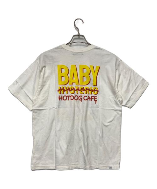 Hysteric Glamour（ヒステリックグラマー）Hysteric Glamour (ヒステリックグラマー) Hysteric Glamour　半袖カットソー ホワイト サイズ:L 未使用品の古着・服飾アイテム