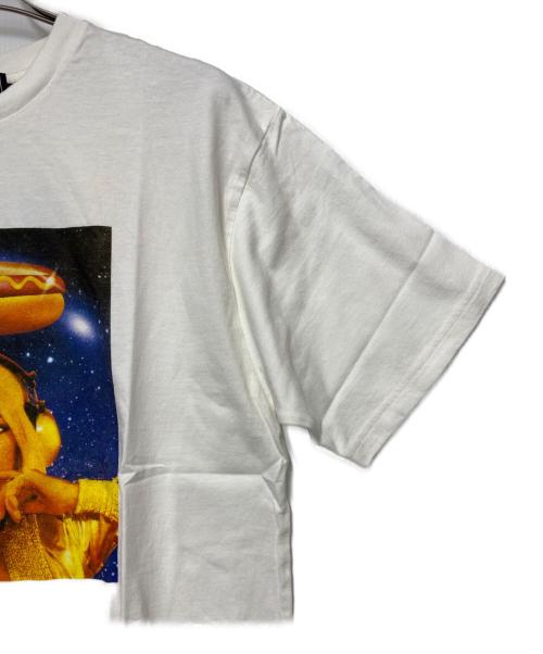Hysteric Glamour（ヒステリックグラマー）Hysteric Glamour (ヒステリックグラマー) Hysteric Glamour　半袖カットソー ホワイト サイズ:L 未使用品の古着・服飾アイテム