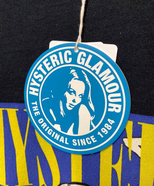 Hysteric Glamour（ヒステリックグラマー）Hysteric Glamour (ヒステリックグラマー) 半袖カットソー ブラック サイズ:L 未使用品の古着・服飾アイテム