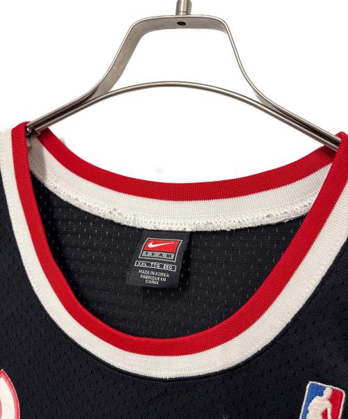 NIKE（ナイキ）NIKE (ナイキ) バスケットボールユニフォーム　NBA blazers 33 ブラック×レッド サイズ:XXLの古着・服飾アイテム