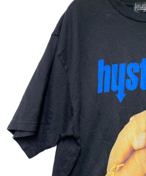 Hysteric Glamour（ヒステリックグラマー）Hysteric Glamour (ヒステリックグラマー) PLAY BOY (プレイボーイ) 半袖カットソー ブラック サイズ:Lの古着・服飾アイテム