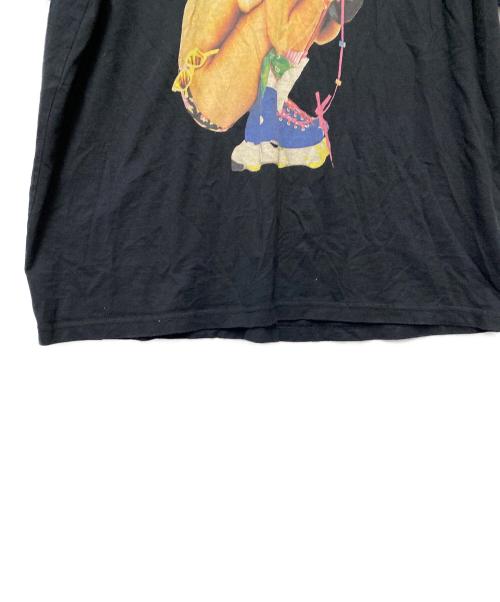 Hysteric Glamour（ヒステリックグラマー）Hysteric Glamour (ヒステリックグラマー) PLAY BOY (プレイボーイ) 半袖カットソー ブラック サイズ:Lの古着・服飾アイテム