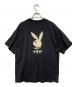 Hysteric Glamour (ヒステリックグラマー) PLAY BOY (プレイボーイ) 半袖カットソー ブラック サイズ:L：6000円