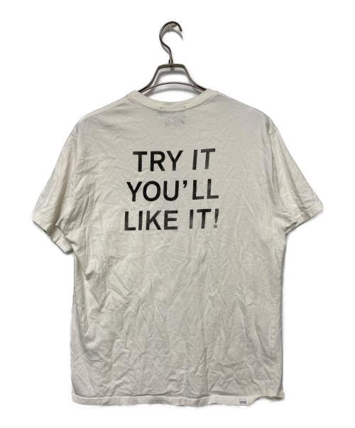 Hysteric Glamour（ヒステリックグラマー）Hysteric Glamour (ヒステリックグラマー) Hysteric Glamour　半袖カットソー ホワイト サイズ:Lの古着・服飾アイテム