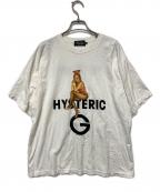 Hysteric Glamour×PLAY BOYヒステリックグラマー×プレイボーイ）の古着「半袖カットソー」｜ホワイト