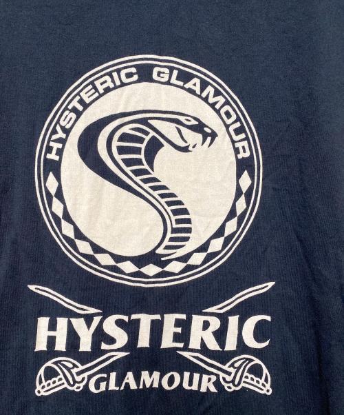 Hysteric Glamour（ヒステリックグラマー）Hysteric Glamour (ヒステリックグラマー) 半袖カットソー ブラック サイズ:Lの古着・服飾アイテム