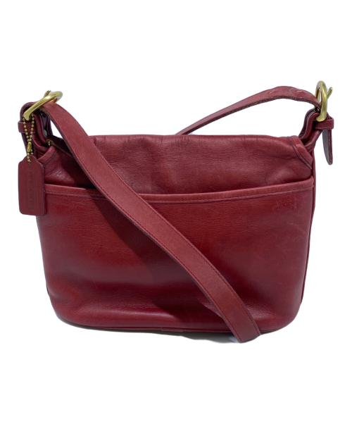 COACH（コーチ）COACH (コーチ) ショルダーバッグ レッドの古着・服飾アイテム
