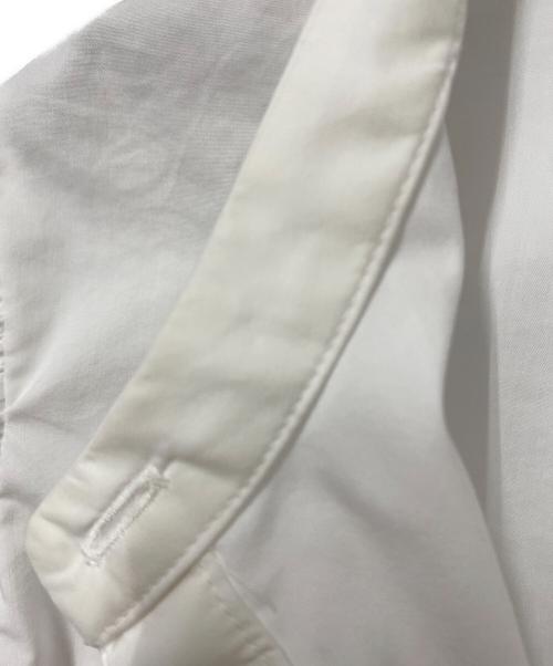 ANAYI（アナイ）ANAYI (アナイ) ANAYI　タイプライターギャザースリーブ ブラウス ホワイト サイズ:SIZE38（Mサイズ相当）の古着・服飾アイテム