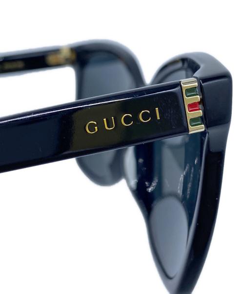 GUCCI（グッチ）GUCCI (グッチ) サングラス ブラック サイズ:57ㇿ15-150の古着・服飾アイテム