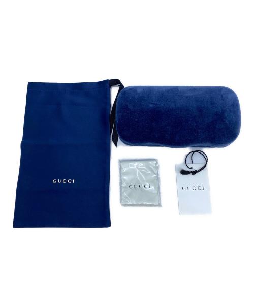 GUCCI（グッチ）GUCCI (グッチ) サングラス ブラック サイズ:57ㇿ15-150の古着・服飾アイテム