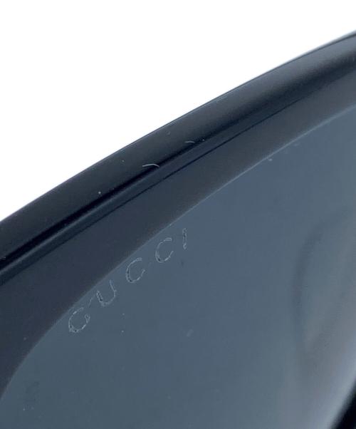 GUCCI（グッチ）GUCCI (グッチ) サングラス ブラック サイズ:57ㇿ15-150の古着・服飾アイテム