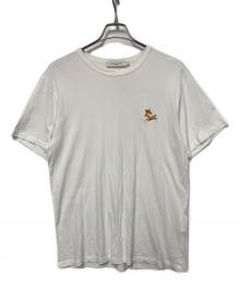 maison kitsune（メゾンキツネ）の古着「MAISON KITSUNE　半袖カットソー」｜ホワイト