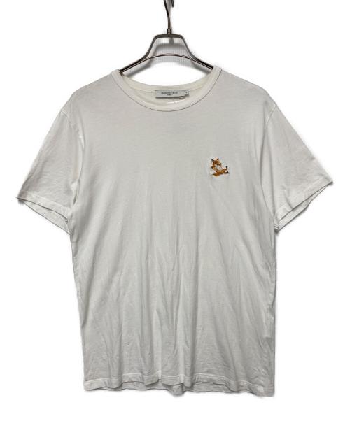 maison kitsune（メゾンキツネ）MAISON KITSUNE (メゾンキツネ) MAISON KITSUNE　半袖カットソー ホワイト サイズ:Mの古着・服飾アイテム