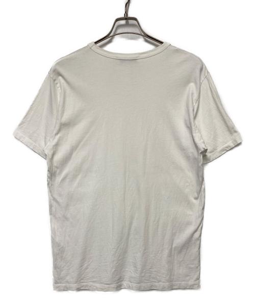 maison kitsune（メゾンキツネ）MAISON KITSUNE (メゾンキツネ) MAISON KITSUNE　半袖カットソー ホワイト サイズ:Mの古着・服飾アイテム