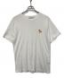 MAISON KITSUNE（メゾンキツネ）の古着「MAISON KITSUNE　半袖カットソー」｜ホワイト