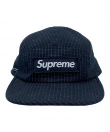 SUPREME（シュプリーム）の古着「REFLECTIVE RIPSTOP CAMP CAP」｜ブラック×ホワイト