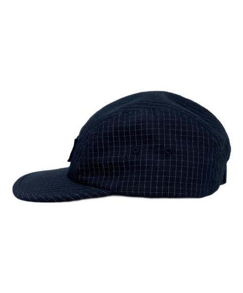 SUPREME（シュプリーム）Supreme (シュプリーム) REFLECTIVE RIPSTOP CAMP CAP ブラック×ホワイトの古着・服飾アイテム
