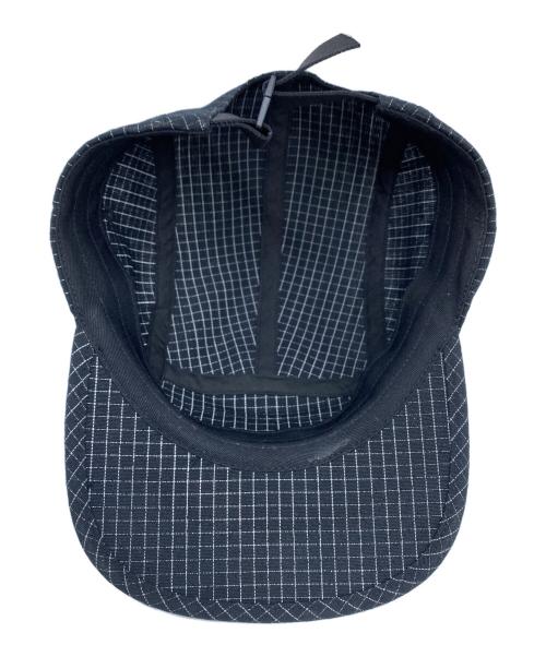SUPREME（シュプリーム）Supreme (シュプリーム) REFLECTIVE RIPSTOP CAMP CAP ブラック×ホワイトの古着・服飾アイテム