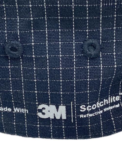 SUPREME（シュプリーム）Supreme (シュプリーム) REFLECTIVE RIPSTOP CAMP CAP ブラック×ホワイトの古着・服飾アイテム